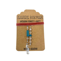 Seahorse Charm Beaded Bookmark House of Intuition Inc 