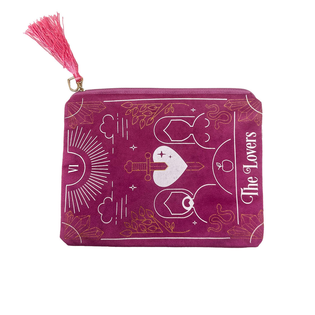 The Lovers Zipper Pouch House of Intuition Inc 
