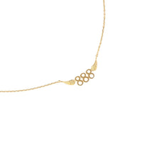 888 Angel Number Necklace (Gold) Necklaces Crystals 