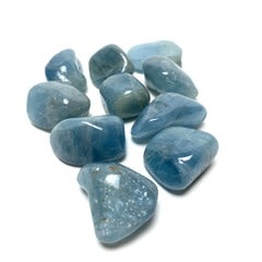 Aquamarine Tumbles Aquamarine Crystals 