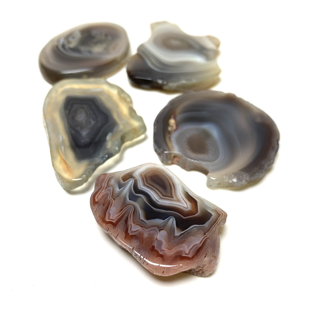 Botswana Agate Slices Botswana Agate Crystals 