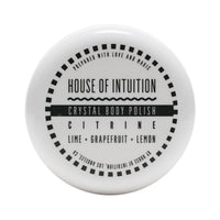 Citrine Crystal Body Polish Crystal Body Polish House of Intuition 