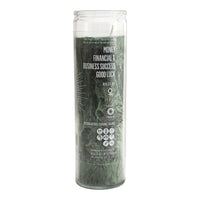 Green Palm Wax Prayer Candle Prayer Candles House of Intuition 