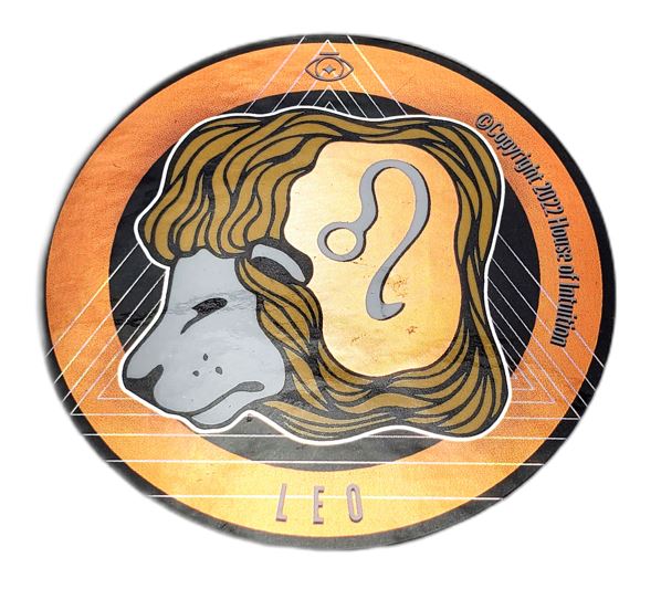 HOI Holographic Leo Sticker Paintings & Art Pieces House of Intuition 
