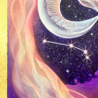Aries Zodiac Original Painting and Print by Tashina Suzuki Paintings & Art Pieces House of Intuition 