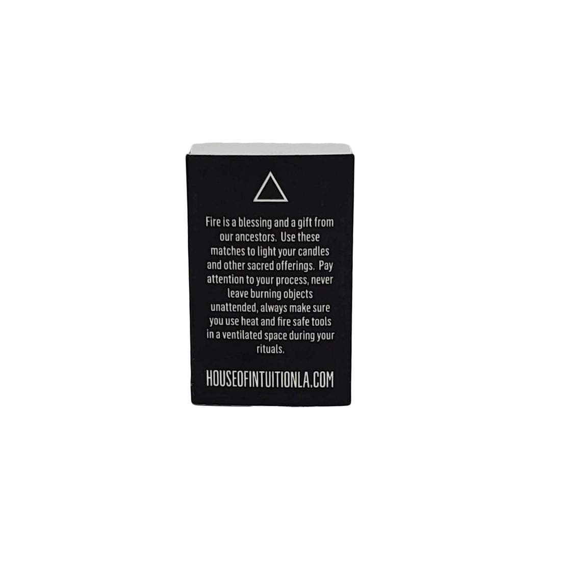 Black "Your Intuition Led You Here" Ritual Matches Matches House of Intuition 