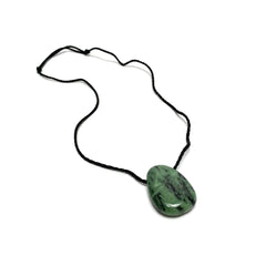 Fuschite Nylon Cord Necklace Necklaces Crystals 