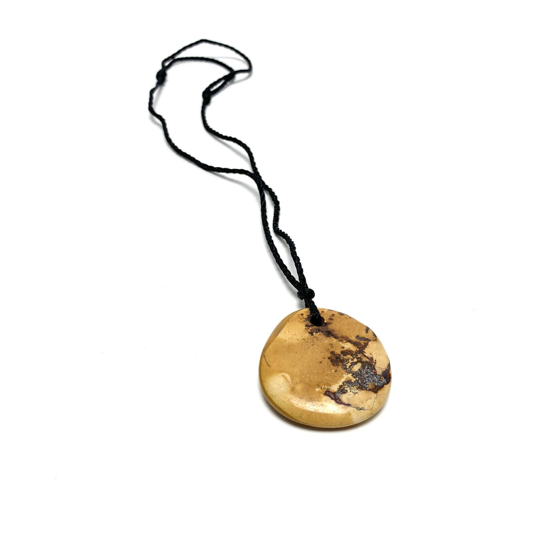 Mookite Jasper Nylon Cord Necklace Necklaces Crystals 