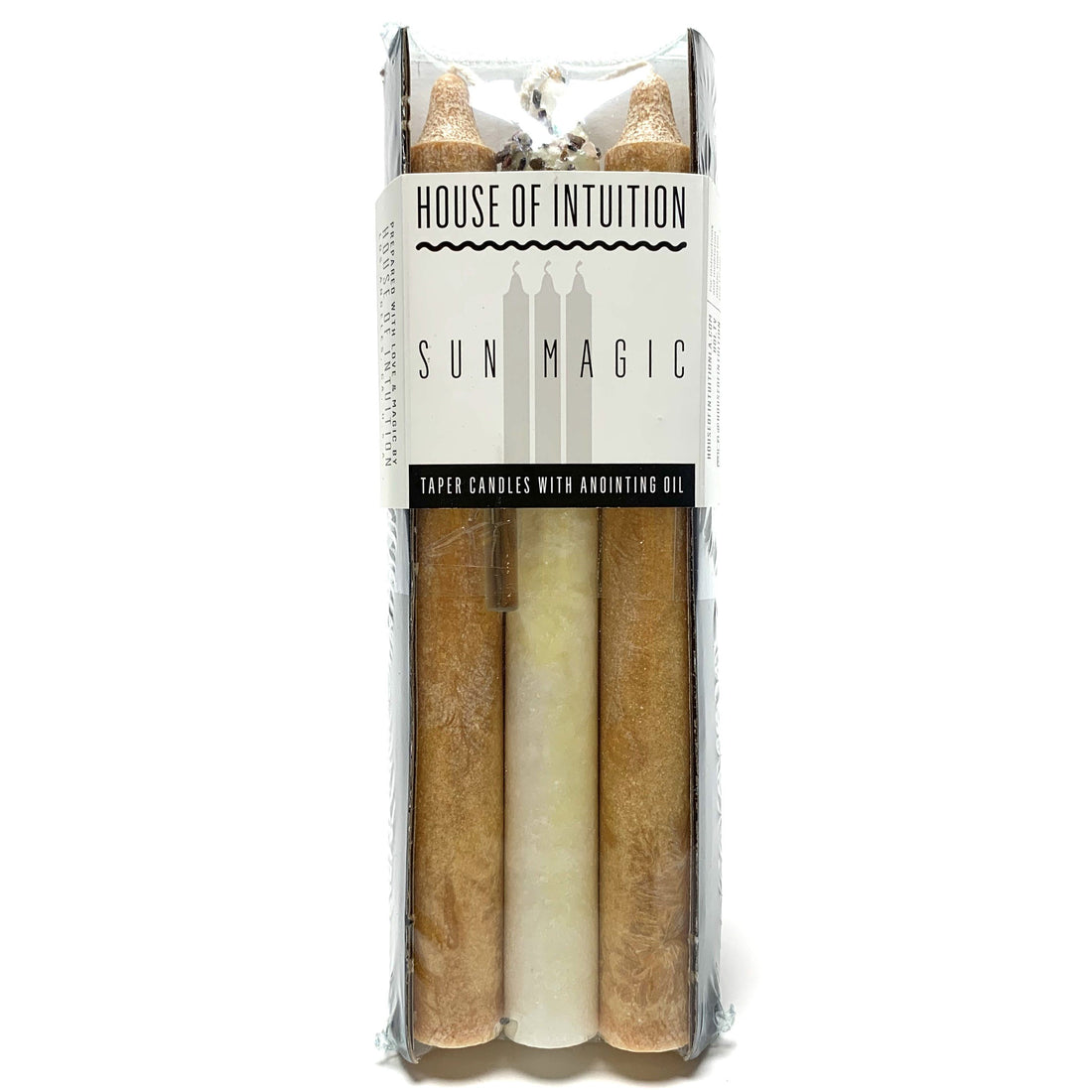 Taper Intention Candle Set - Sun Magic Taper Intention Candles House of Intuition 