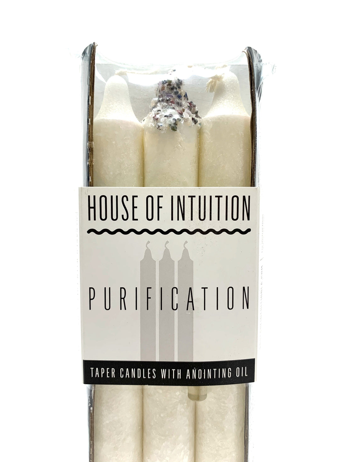 Taper Intention Candle Set - Purification Taper Intention Candles House of Intuition 