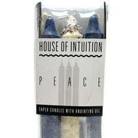 Taper Intention Candle Set - Peace Taper Intention Candles House of Intuition 
