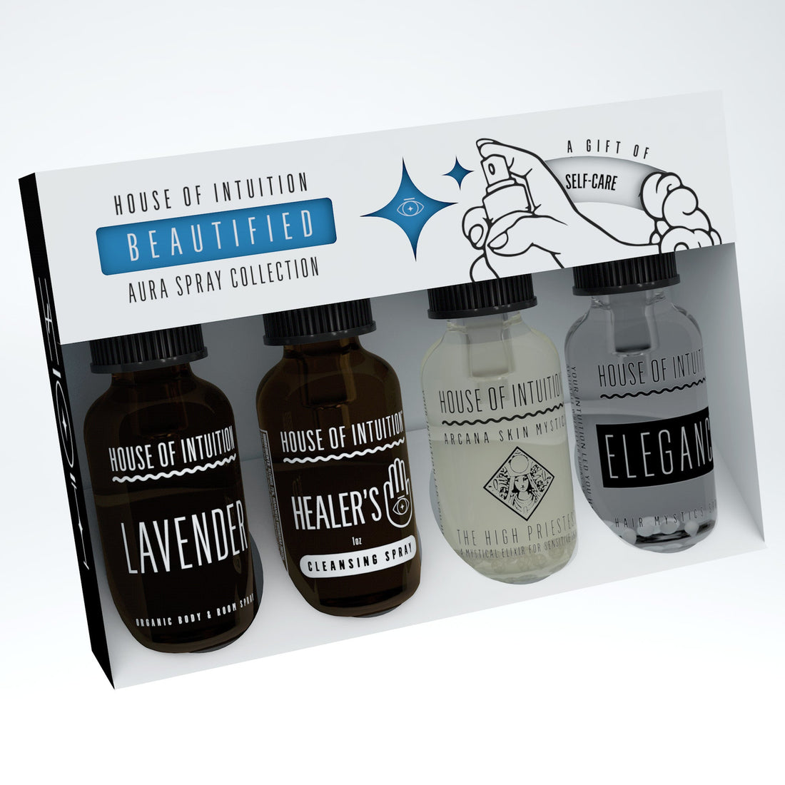 AURA CLEANSING SPRAY GIFT SET - BEAUTIFIED Aura Cleansing Spray House of Intuition 