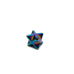 Titanium Flame Merkaba Titanium Clear Quartz Crystals A. $10.00 
