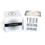 "BLESS ME with FERTILITY" Affirmation Soy Candle BLESS ME - Affirmation Candles House of Intuition 