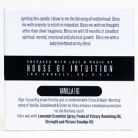 "BLESS ME with FERTILITY" Affirmation Soy Candle BLESS ME - Affirmation Candles House of Intuition 
