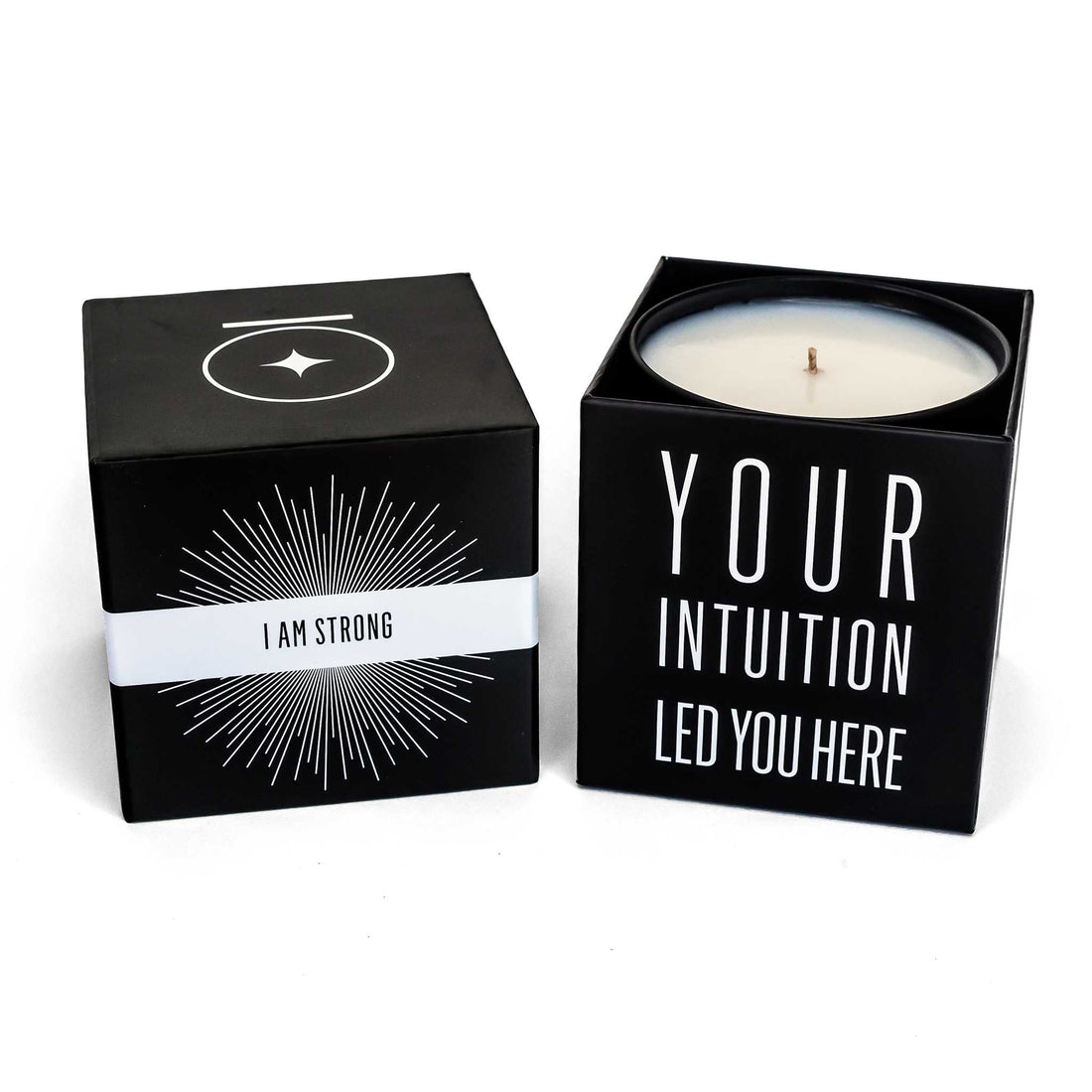 I AM Strong - Affirmation Soy Candle I AM - Affirmation Candles House of Intuition 