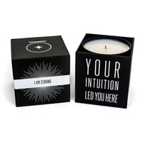 I AM Strong - Affirmation Soy Candle I AM - Affirmation Candles House of Intuition 