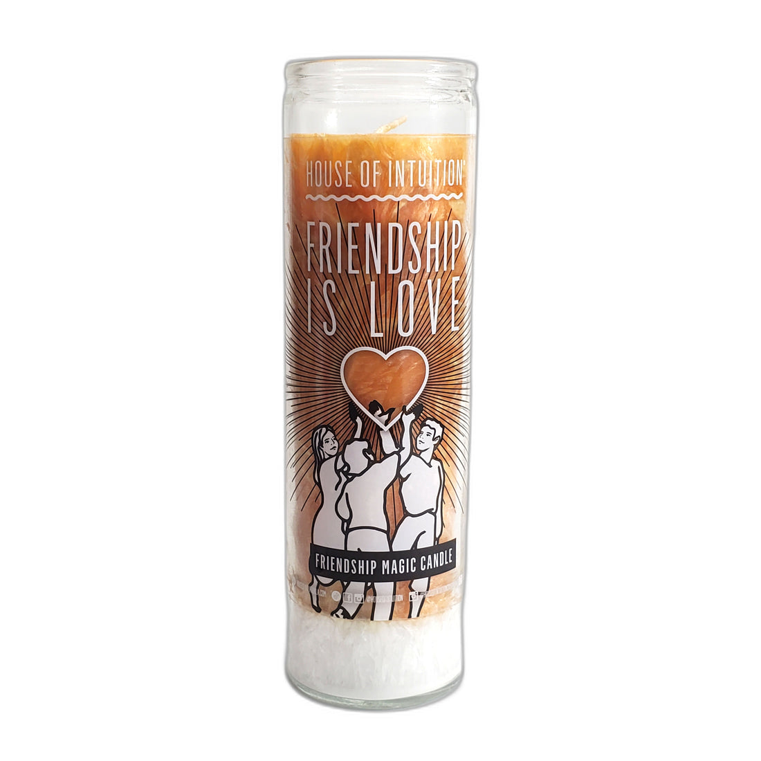 FRIENDSHIP IS LOVE Magic Candle Limited Edition Candles House of Intuition 