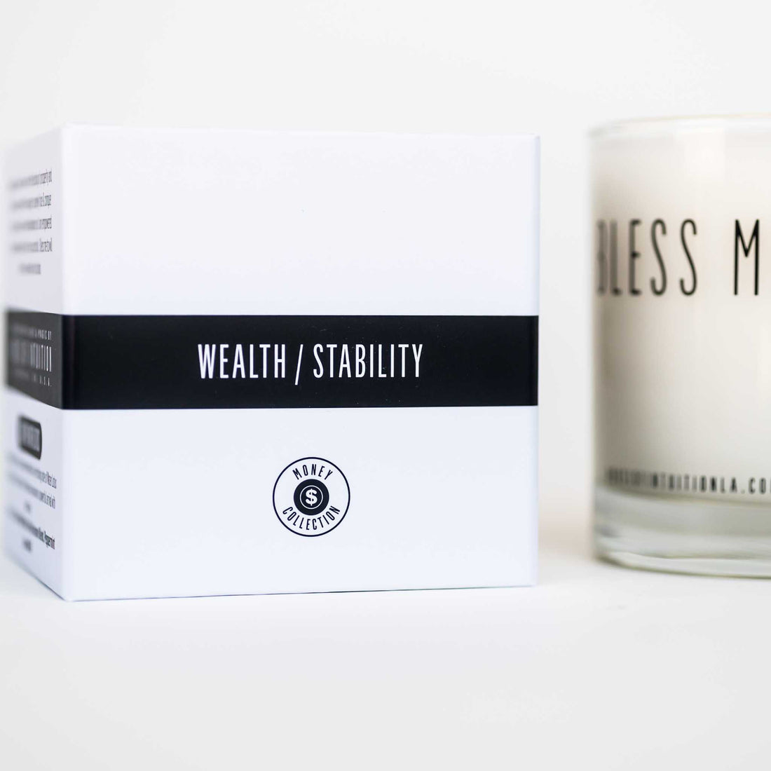 "BLESS ME with PROSPERITY" Affirmation Soy Candle BLESS ME - Affirmation Candles House of Intuition 