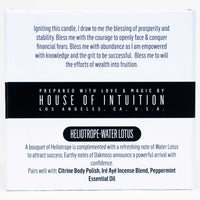 "BLESS ME with PROSPERITY" Affirmation Soy Candle BLESS ME - Affirmation Candles House of Intuition 