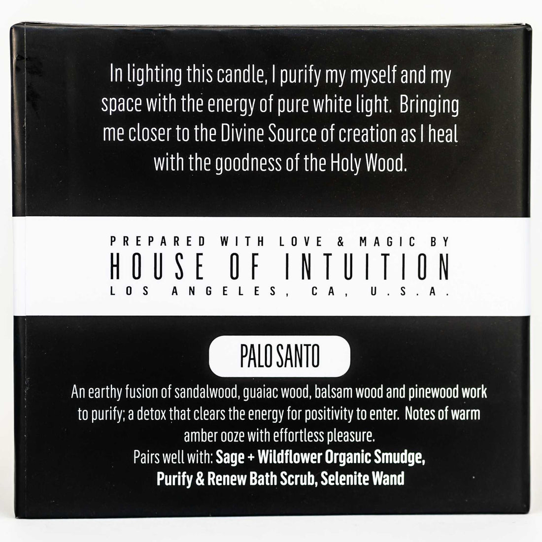 I AM Purifying - Affirmation Soy Candle I AM - Affirmation Candles House of Intuition 